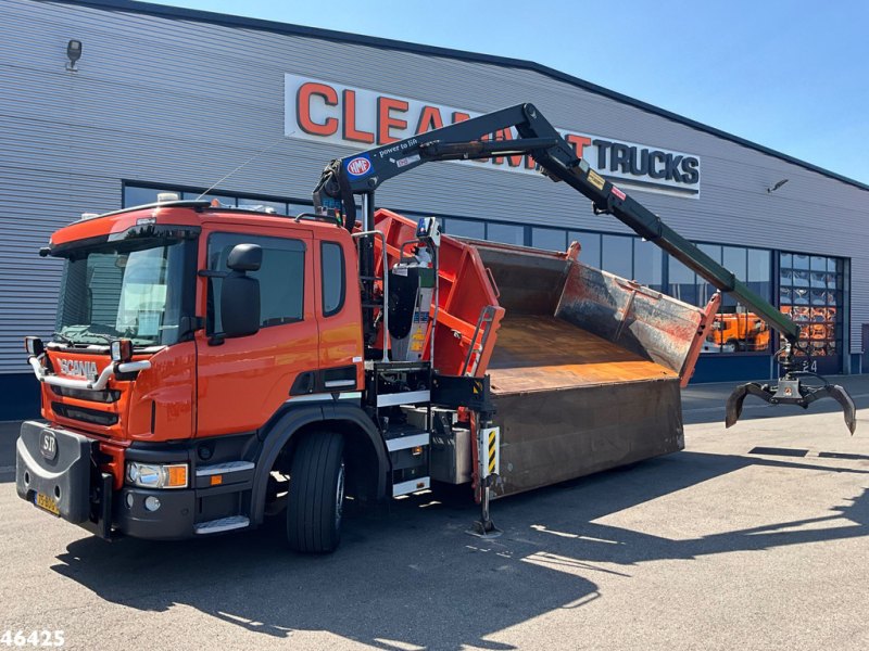 Scania P 320 HMF 14 Tonmeter Z-kraan Just 227.472 km!