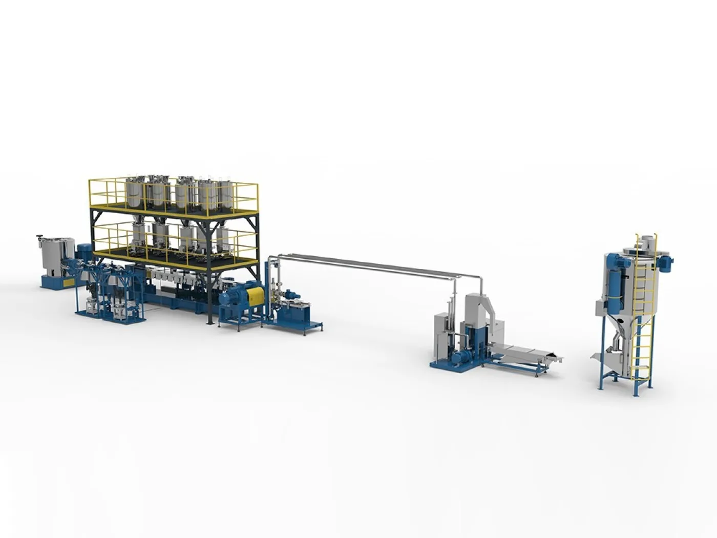 Underwater die face pelletizing system - 5