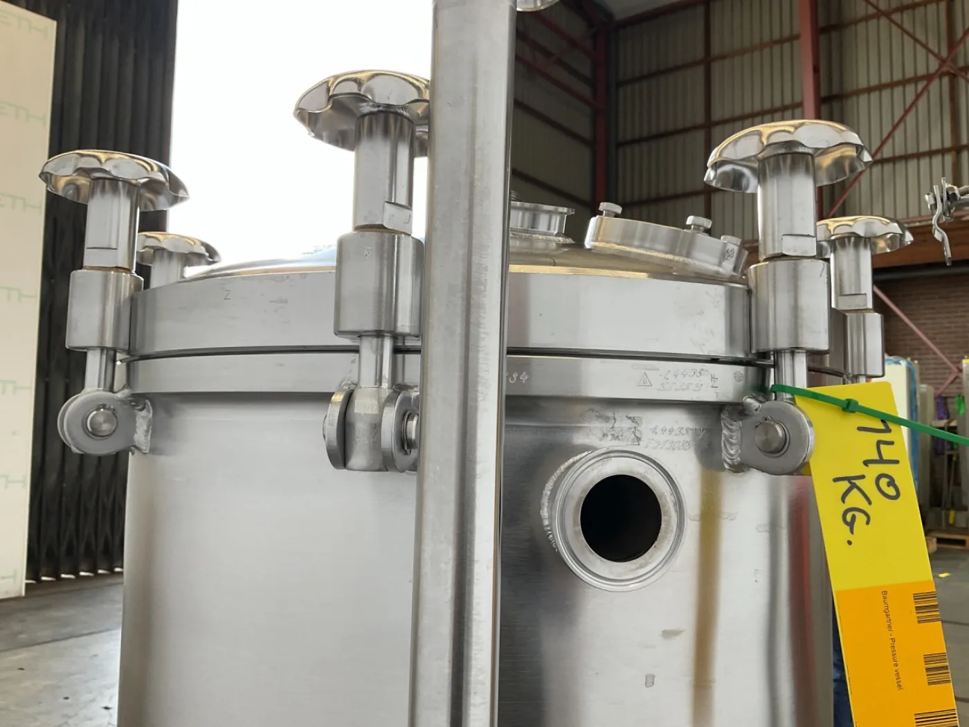 Baumgartner 100 L - Pressure vessel - 6