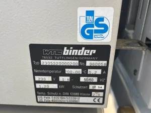 Binder VD-53 vacuum - Séchage oven