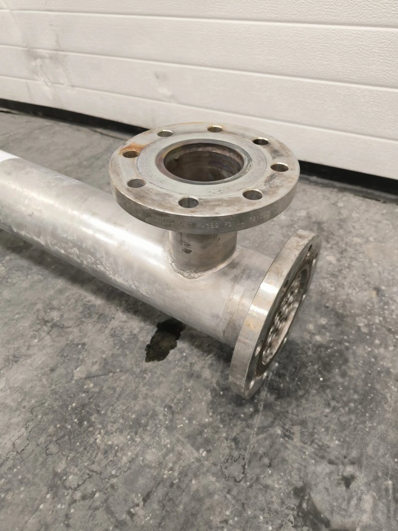 STAINLESS STEEL TUBULAR HEAT EXCHANGER 1.6 M²