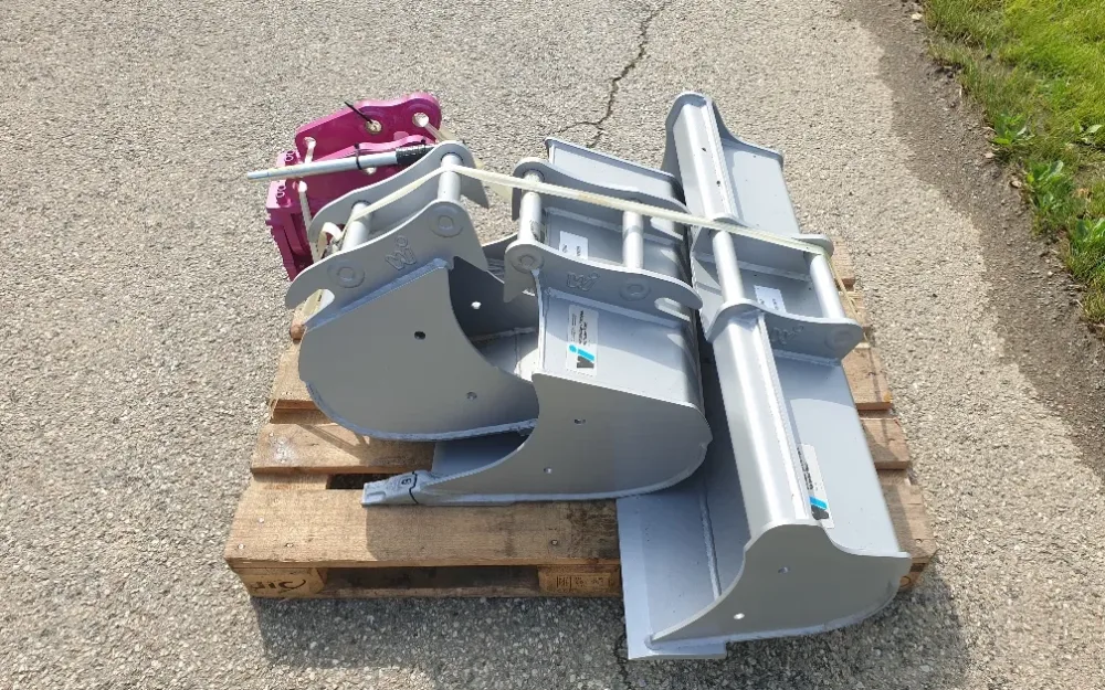 Winkelbauer - Löffelpaket für 1,5t Bagger