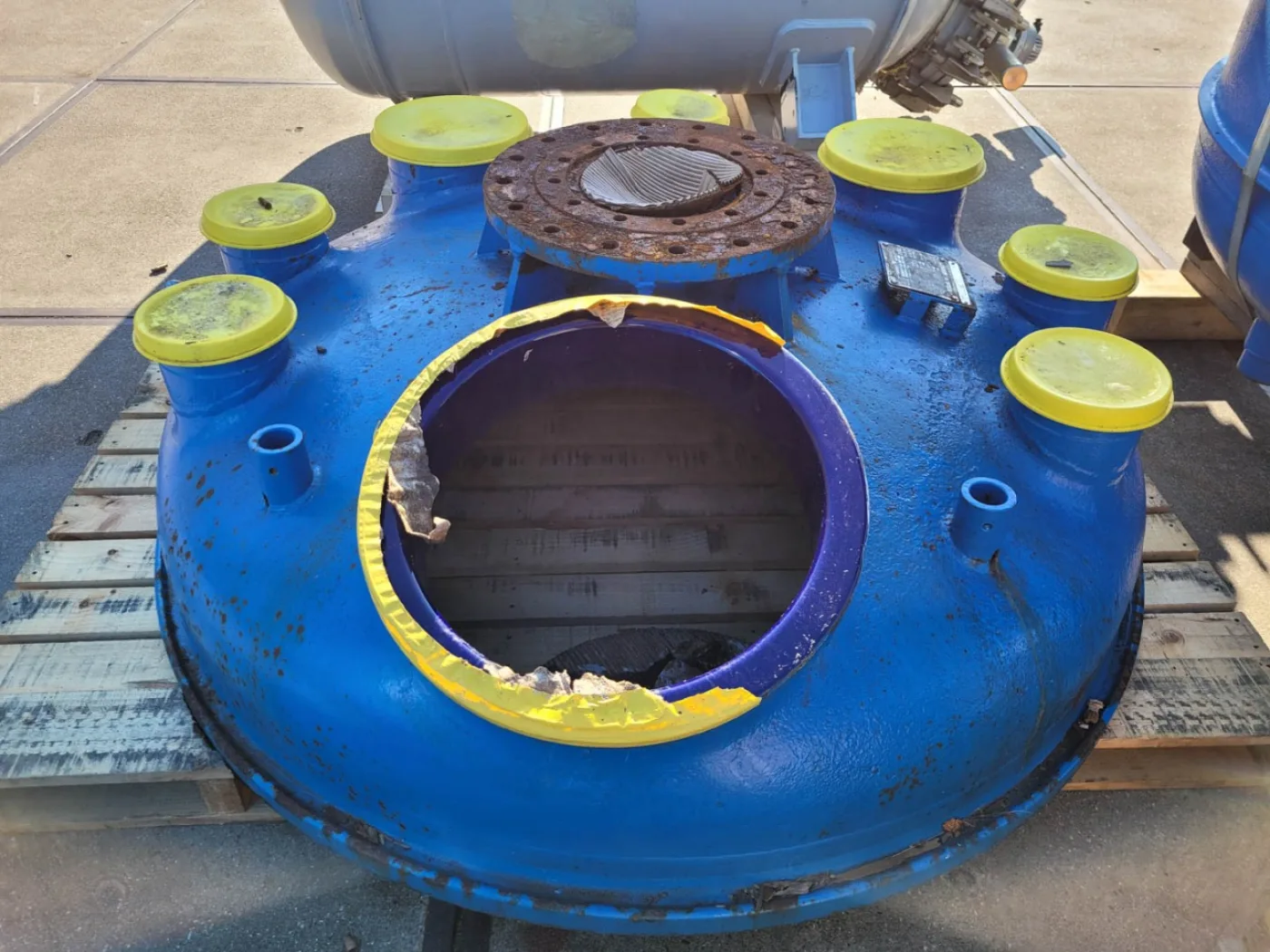 Pfaudler-werke AE4000 (reactor body, unused after refurbishment) - Glass-lined Reactor - 8
