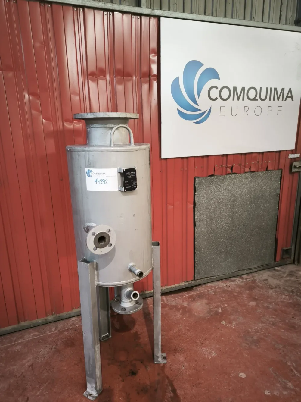 VERTICAL TANK BABCOCK WANSON 100 LITERS