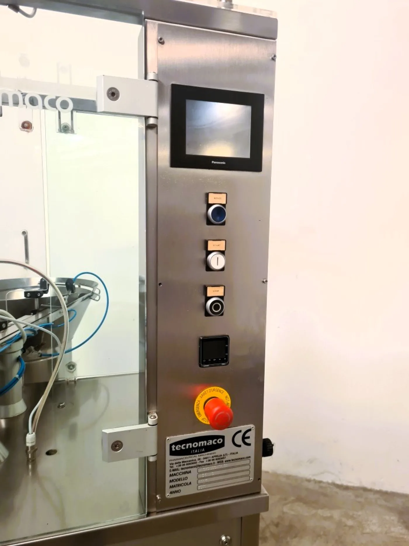 MICRODOSATRICE E TAPPATRICE – TECNOMACO – MOD. MC1 NS - 6