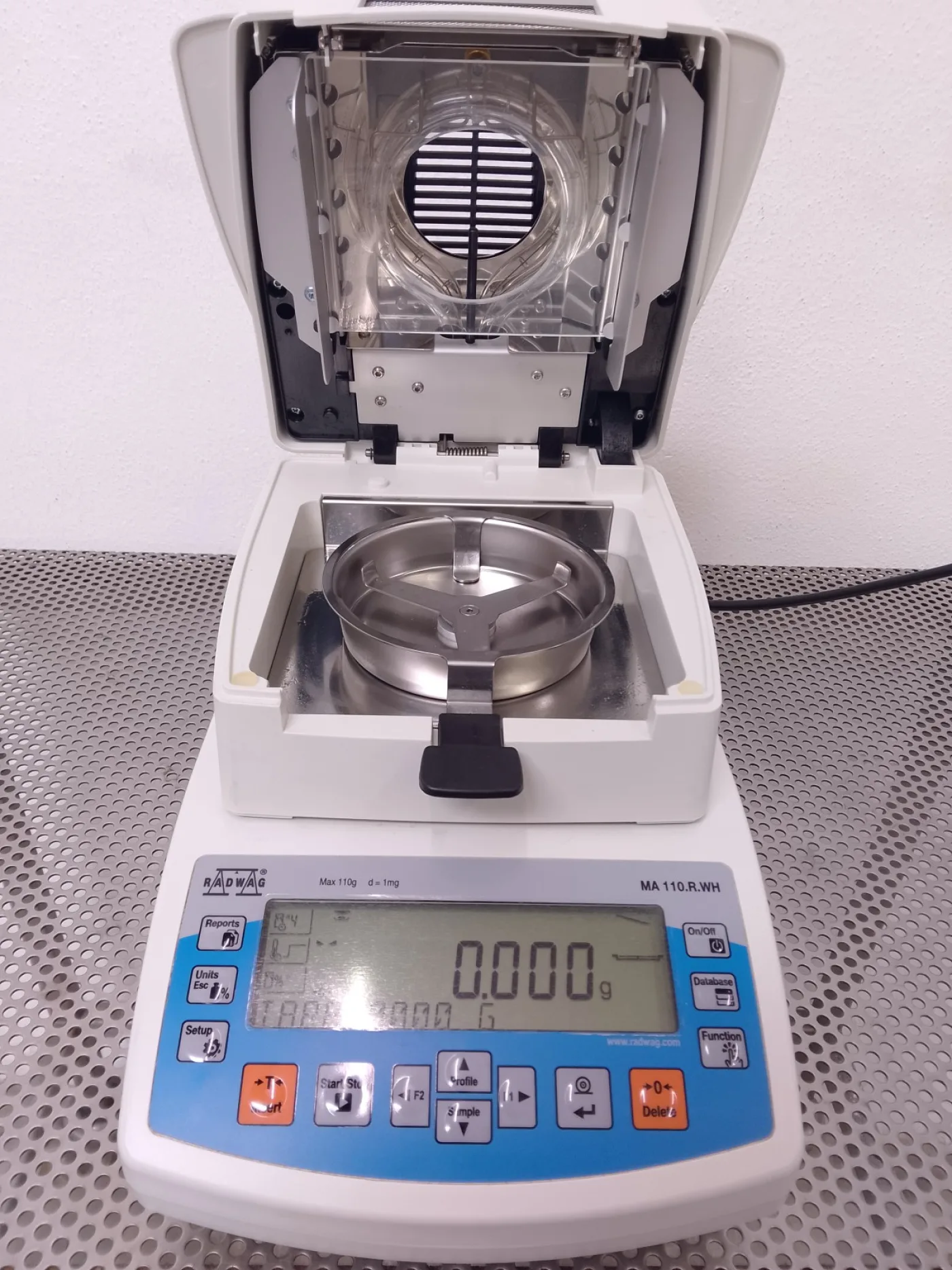 ANALIZZATORE DI UMIDITÀ – RADWAG – MOD.MA 110.R WH - 6