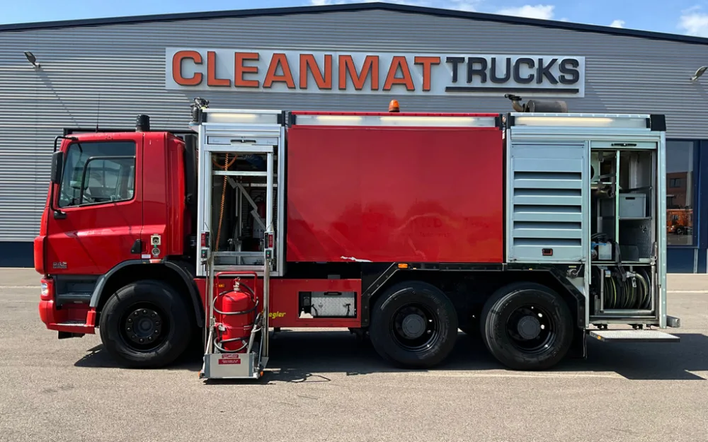 DAF FAT 75 CF 360 6x4 ZIEGLER Brandweer / schuimbluswagen Just 78.346 km!