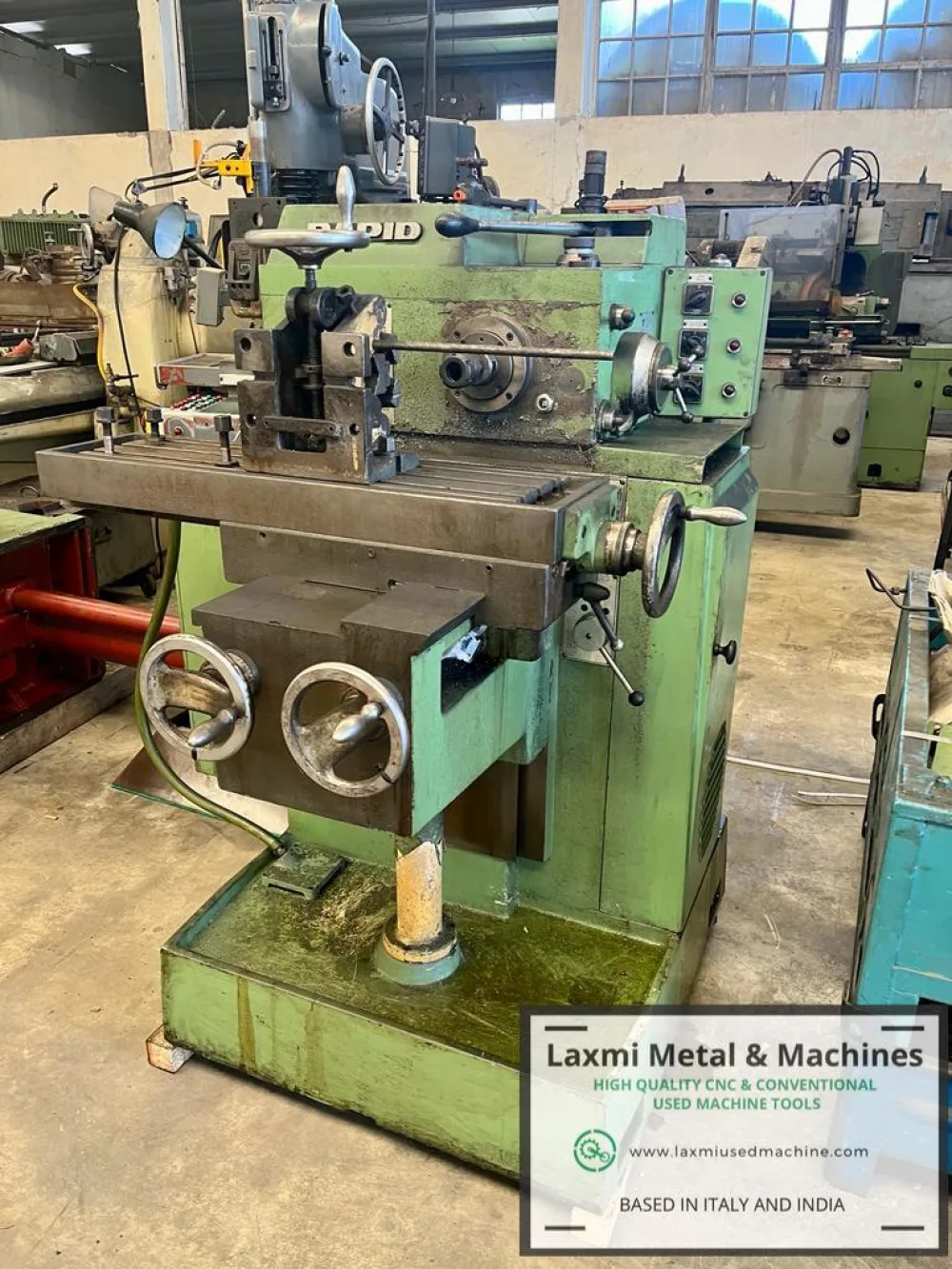 KEY-WAY MILLING MACHINE, RAPID - 200 NK - Laxmi Metal & Machines, Rohtak