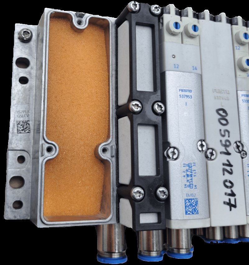 Festo Ventilinsel MPA-S mit Multipolanschluss / 32E-MPA / 32P-SGL-R-MBAU-JL3JL