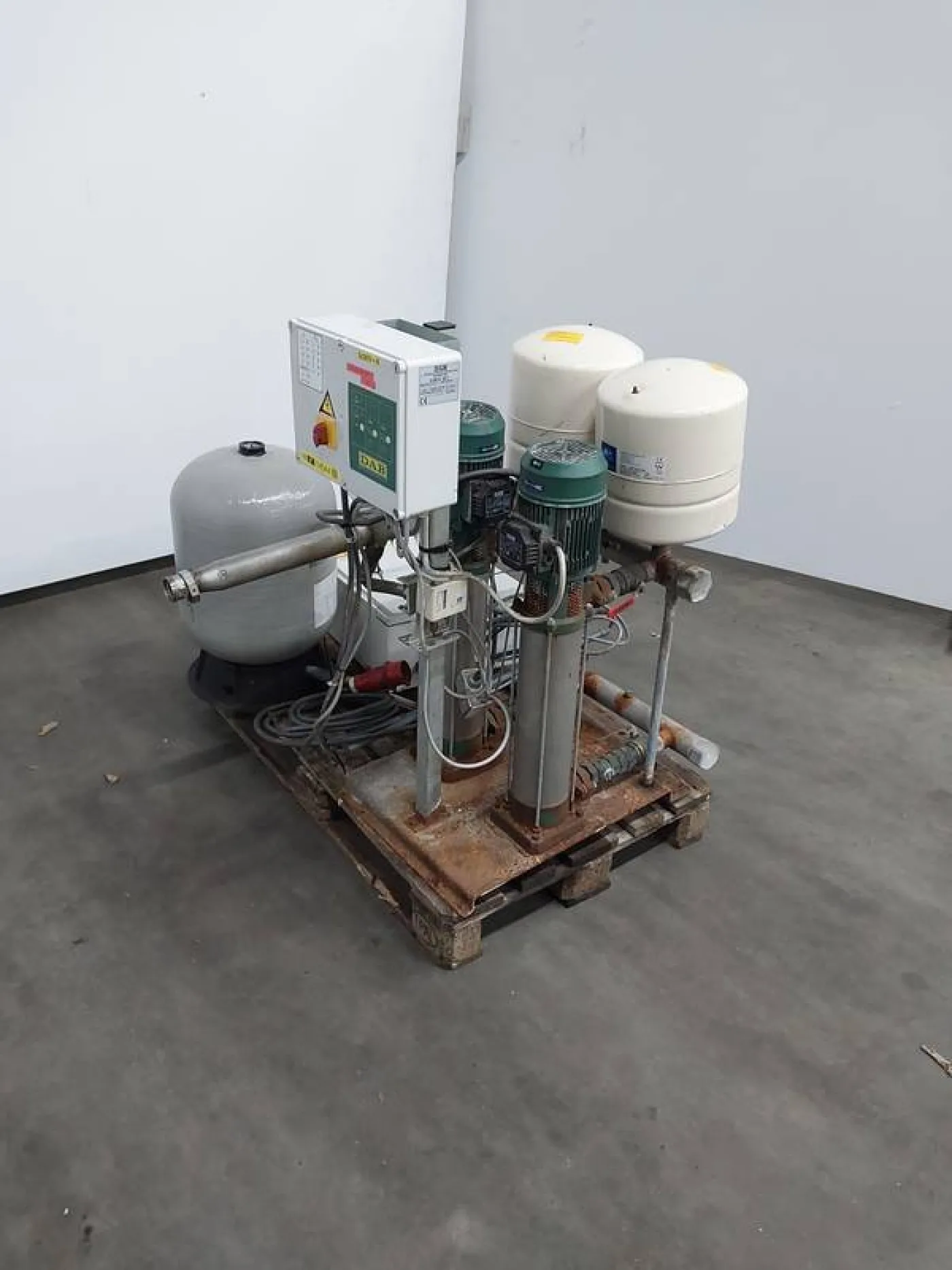 Water pressure booster - 1