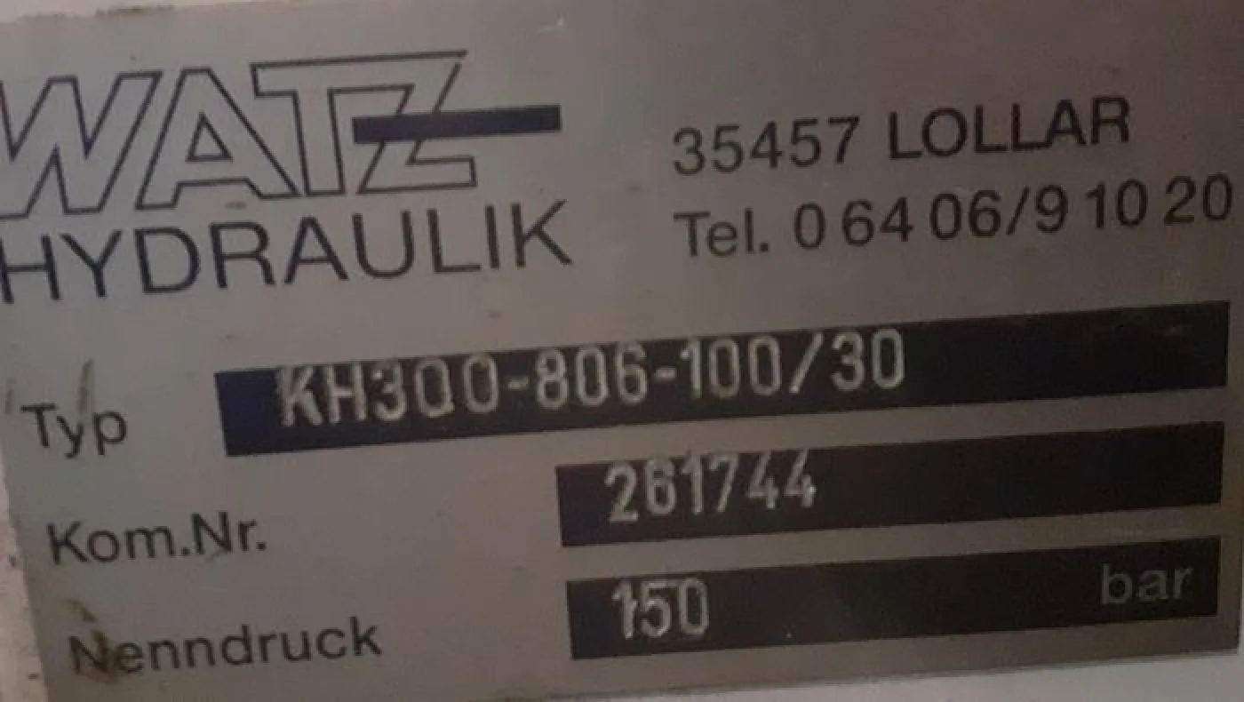 Grupo hidráulico WATZ HYDRAUILIK - 2