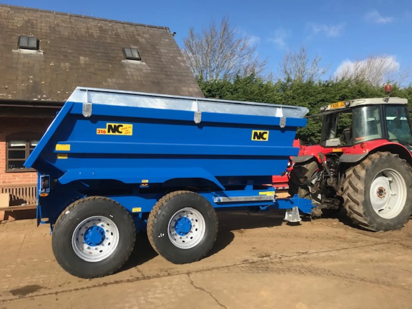 NC 316 Dump trailer for sale - 3