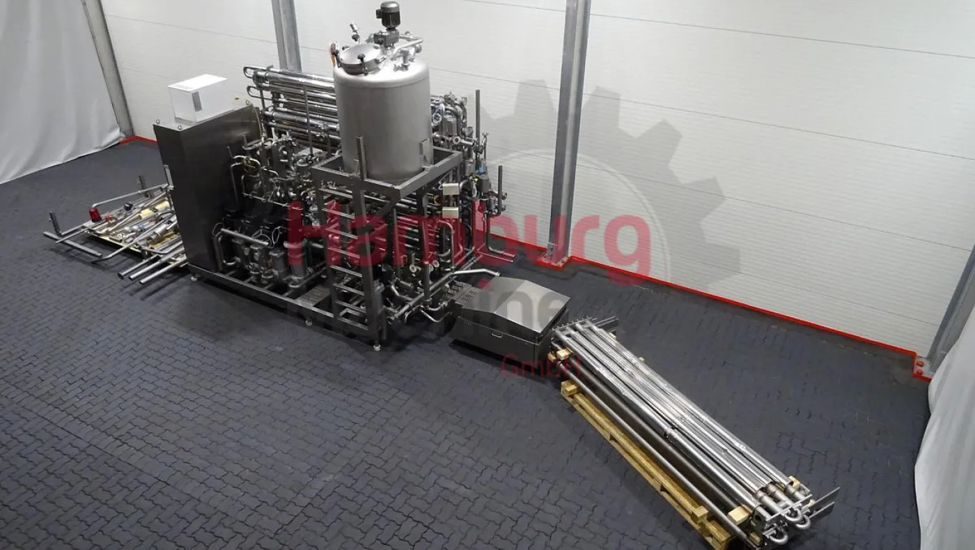 Thermisation unit for Creme fraiche / mesophiles 10% - GEA Finnah 6700/045 - 3