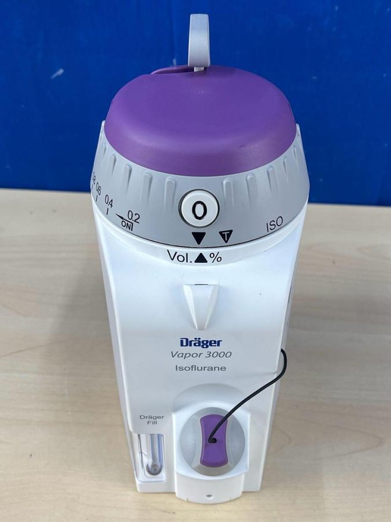 Dräger Vapor 3000 Isoflurane YOM: 2021 REF: M36500