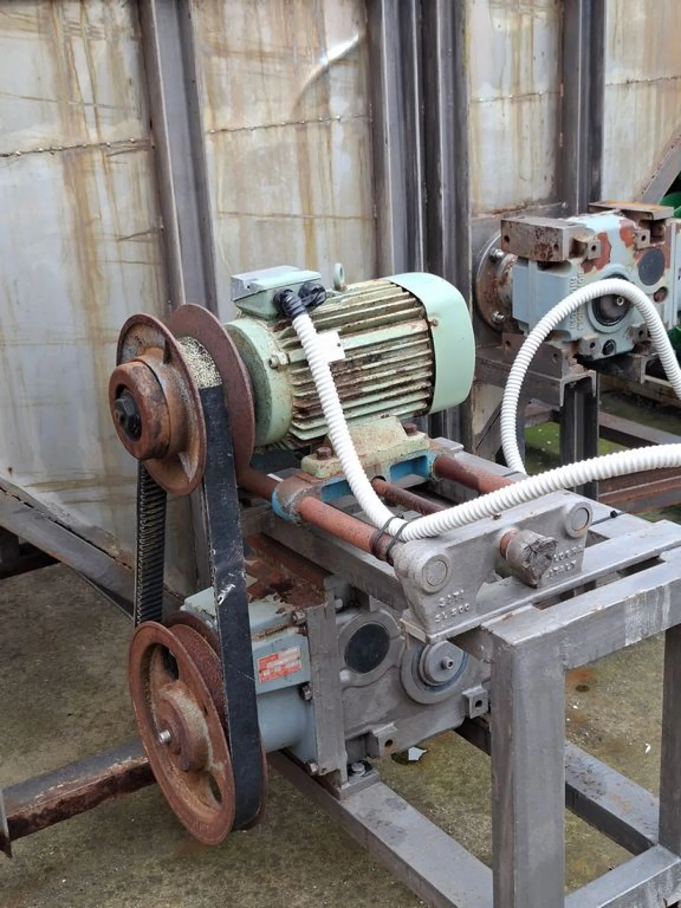 HOPPER / CONVEYOR FOR GRAPES MADE OF STAINLESS STEEL SHEET, SECOND HAND MACHINE - 6