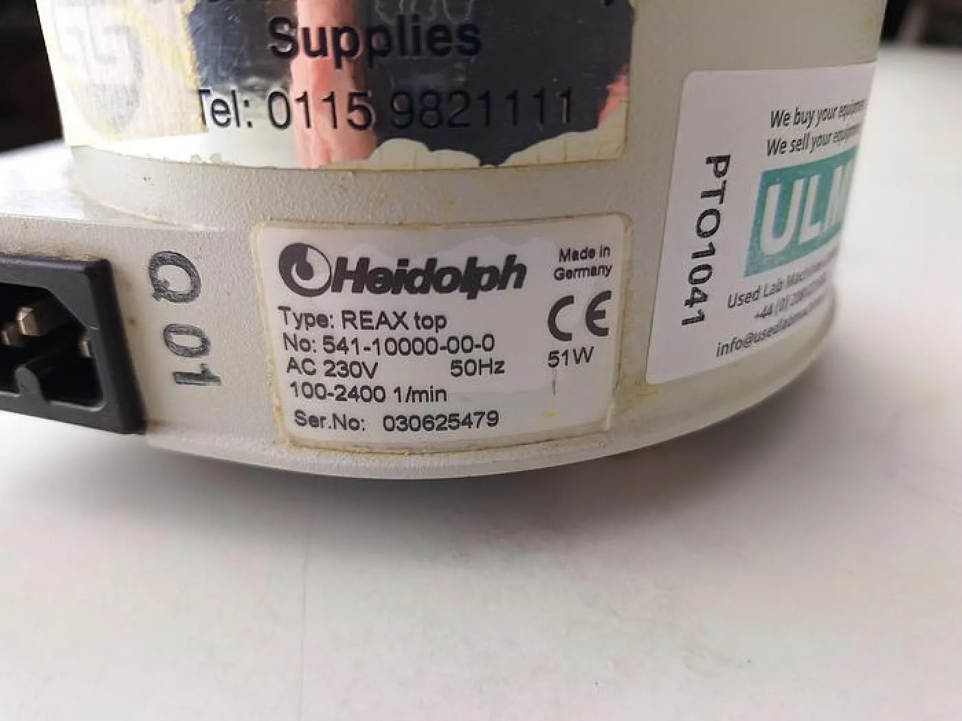 Heidolph Reax Top Vortex Mixer - 2