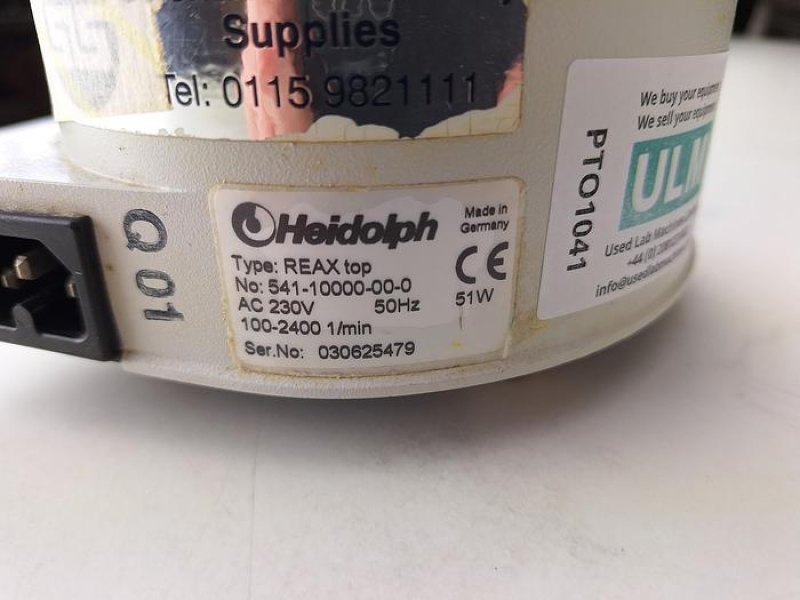 Heidolph Reax Top Vortex Mixer