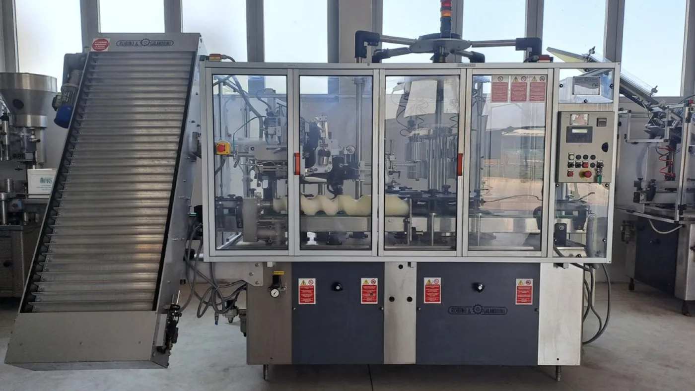 CAPSULING MACHINE ROBINO & GALANDRINO MOD. MONOSTADIO FT 4, SECOND HAND EQUIPMENT - 1
