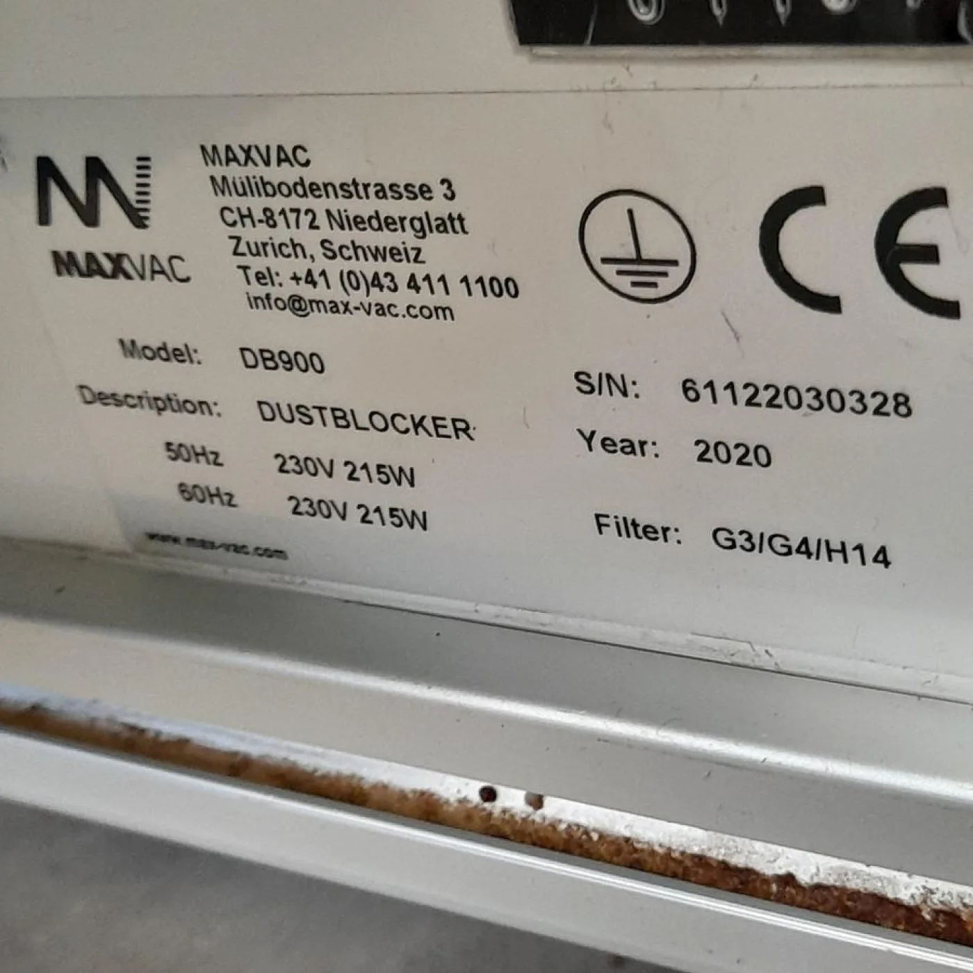 Max Vac (DB900) Dust Blocker - 5