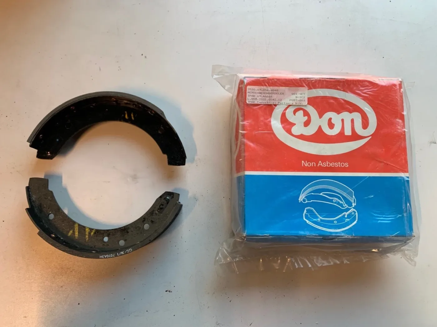 Set handremschoenen 88" + 109" - 4