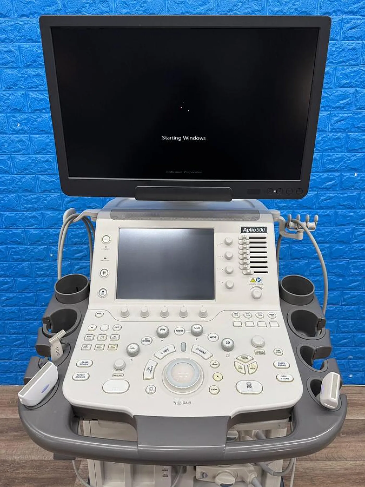 Toshiba Canon Aplio 500 MSK Ultrasound with 3x probes YOM: 2019 - 2