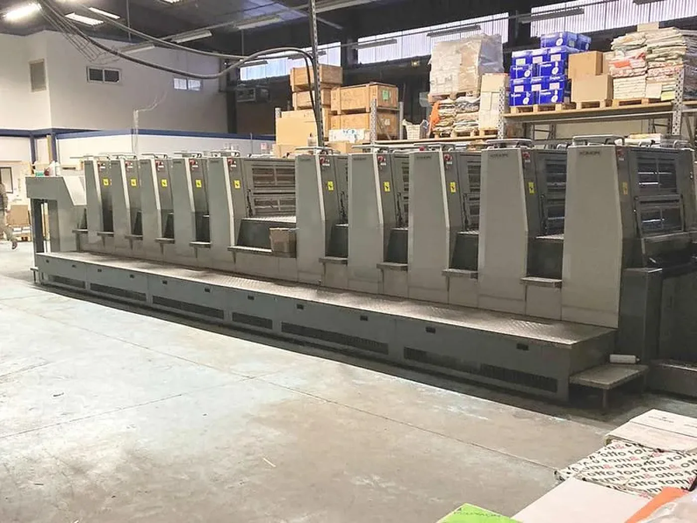 Komori LS 1029 P offset printing press - 3