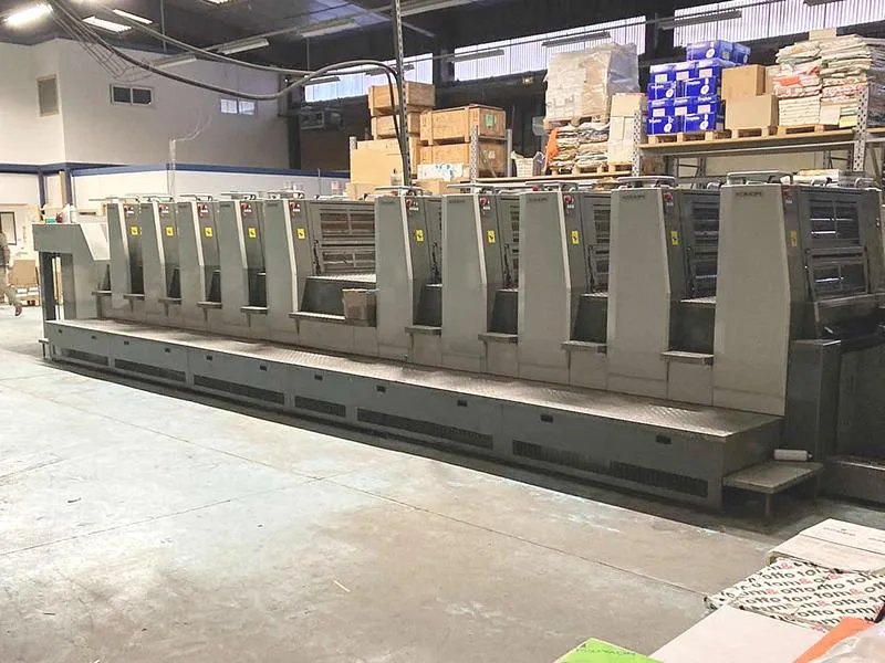 Komori LS 1029 P offset printing press