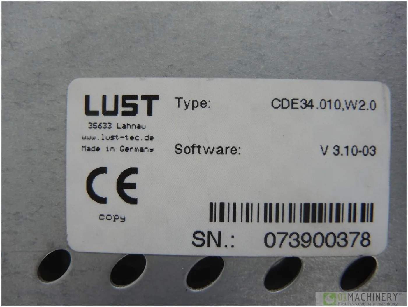 2007 LUST CDE 34.010,W2.0 AI2886 - 4
