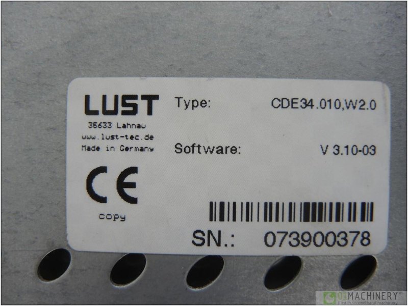 2007 LUST CDE 34.010,W2.0 AI2886