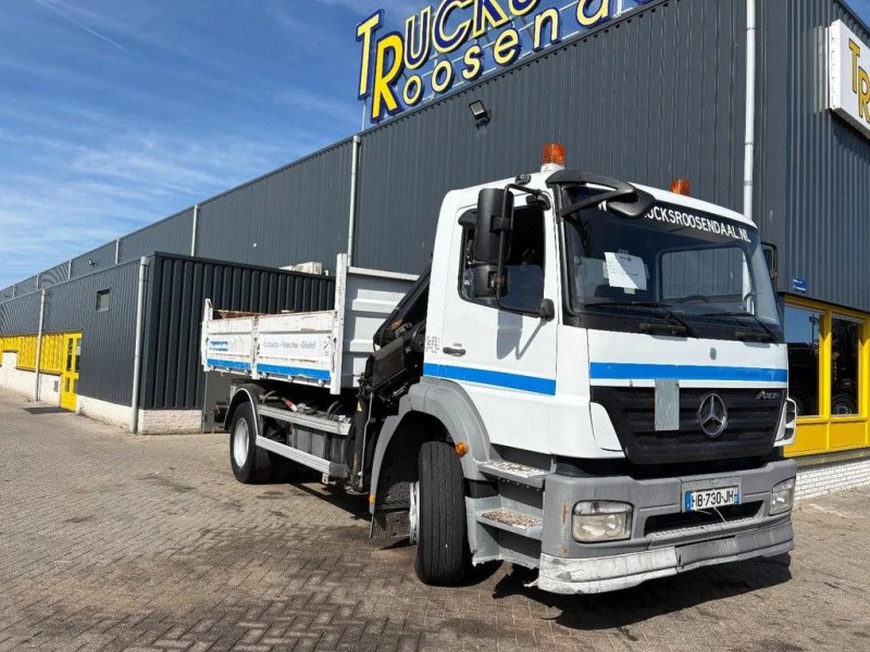 Mercedes-Benz Axor + HIAB 088 ES -3 HIDUO + TIPPER + MANUAL