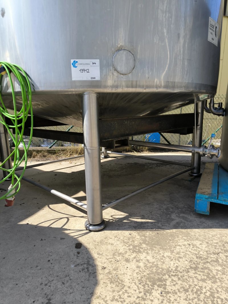 STAINLESS STEEL TANK 10.000 LITRES