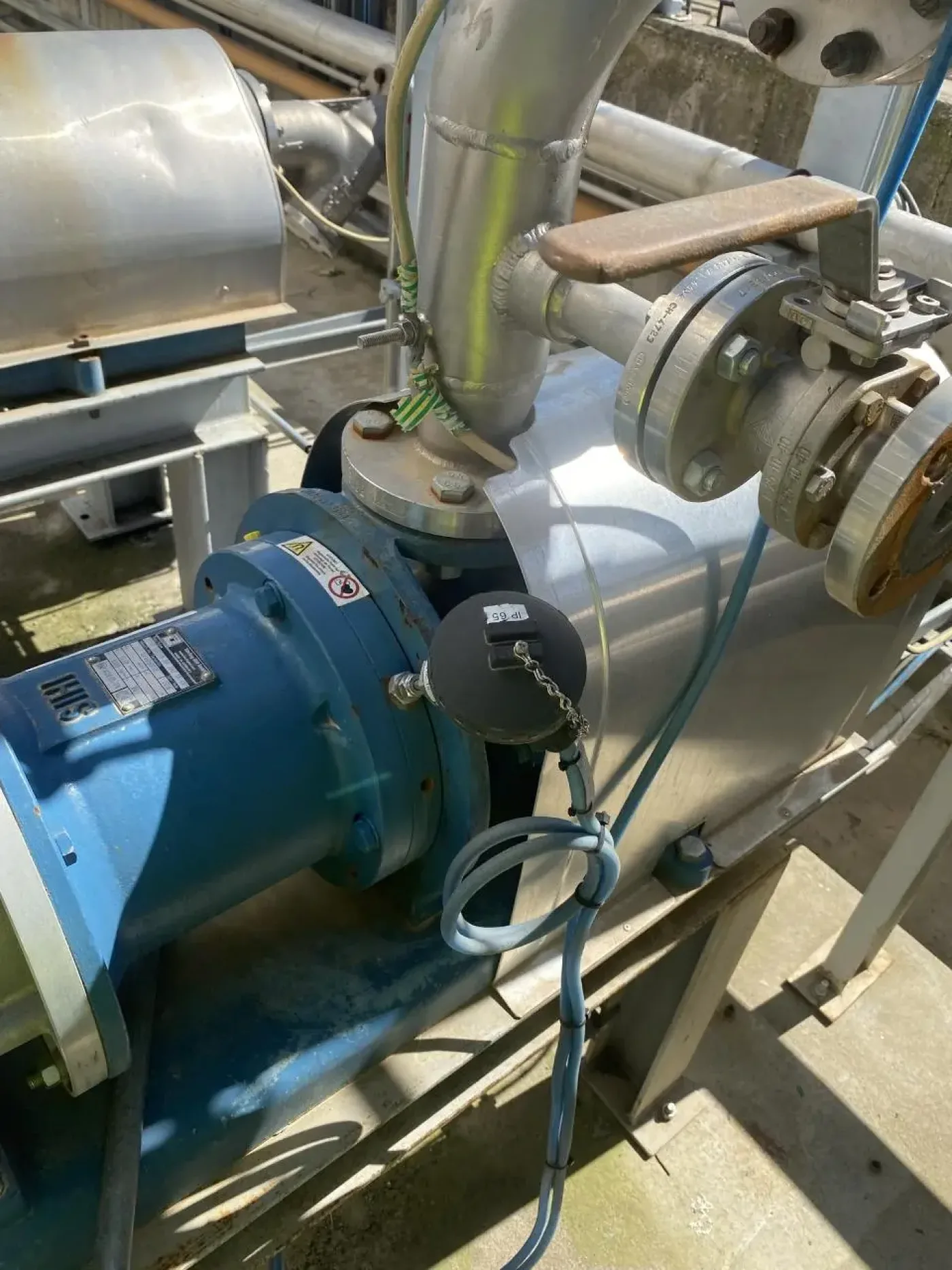 USED STERLING SIHI CEHB 5101-6 AF 4AZ 1A4 N SIDE CHANNEL SELF-PRIMING CENTRIFUGAL PUMP - 7