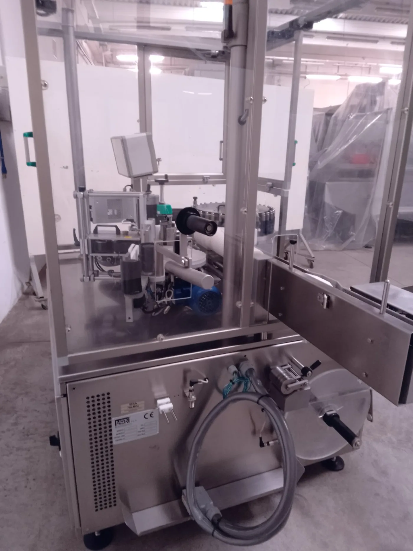 ETICHETTATRICE PER FLACONI/FIALE – NERI – MOD. RL 500 - 7