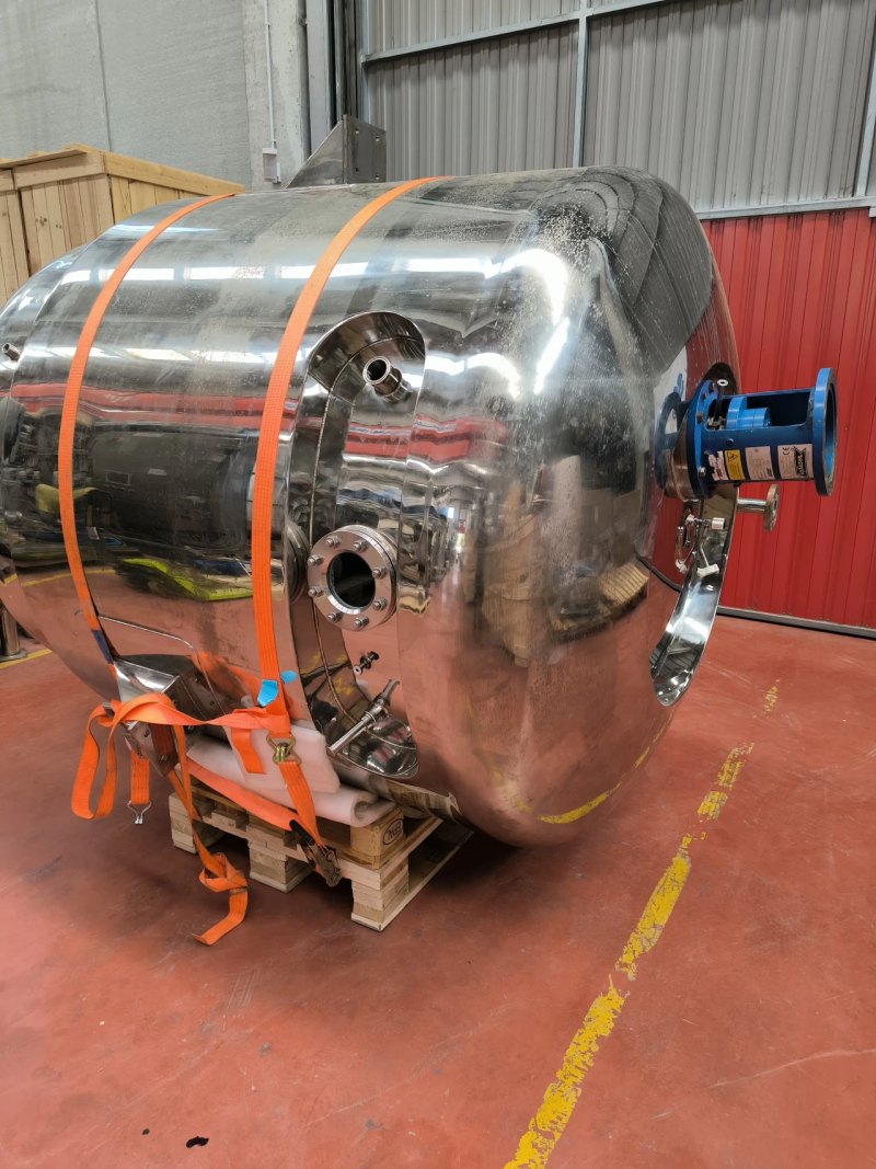 REACTOR INSTALACIONES INDUSTRIALES GRAU HASTELLOY 3400 LITRES WITH JACKET
