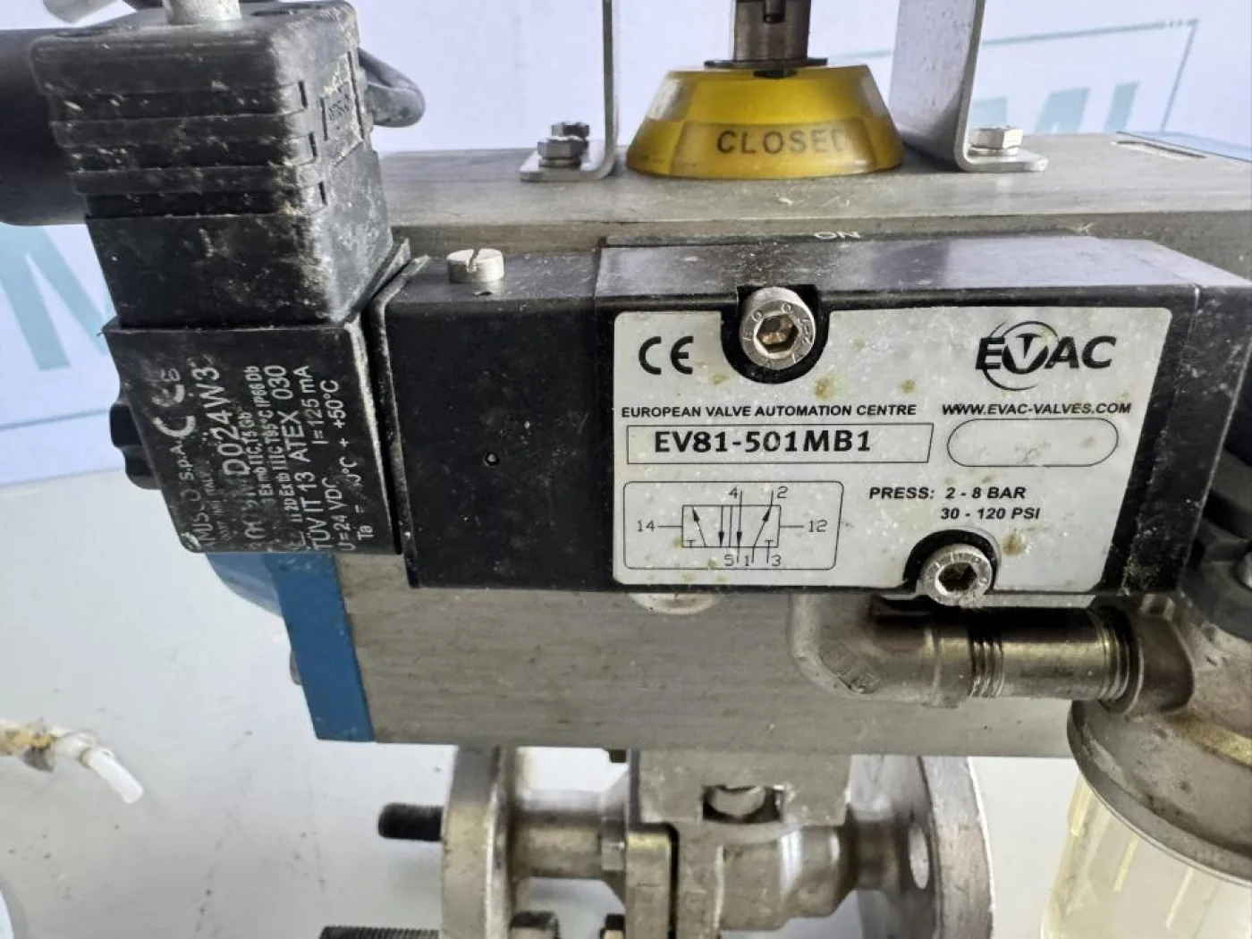 2022 Ioniqa / EVAC / Max-Air Pneumatic ball valve - 5
