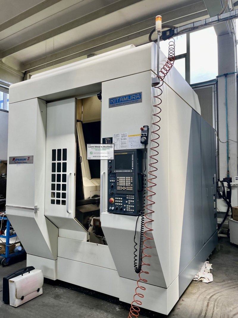 5 AXIS VERTICAL MACHINING CENTER, KITAMURA - MYTRUNNION 5 - Laxmi Metal & Machines, Rohtak