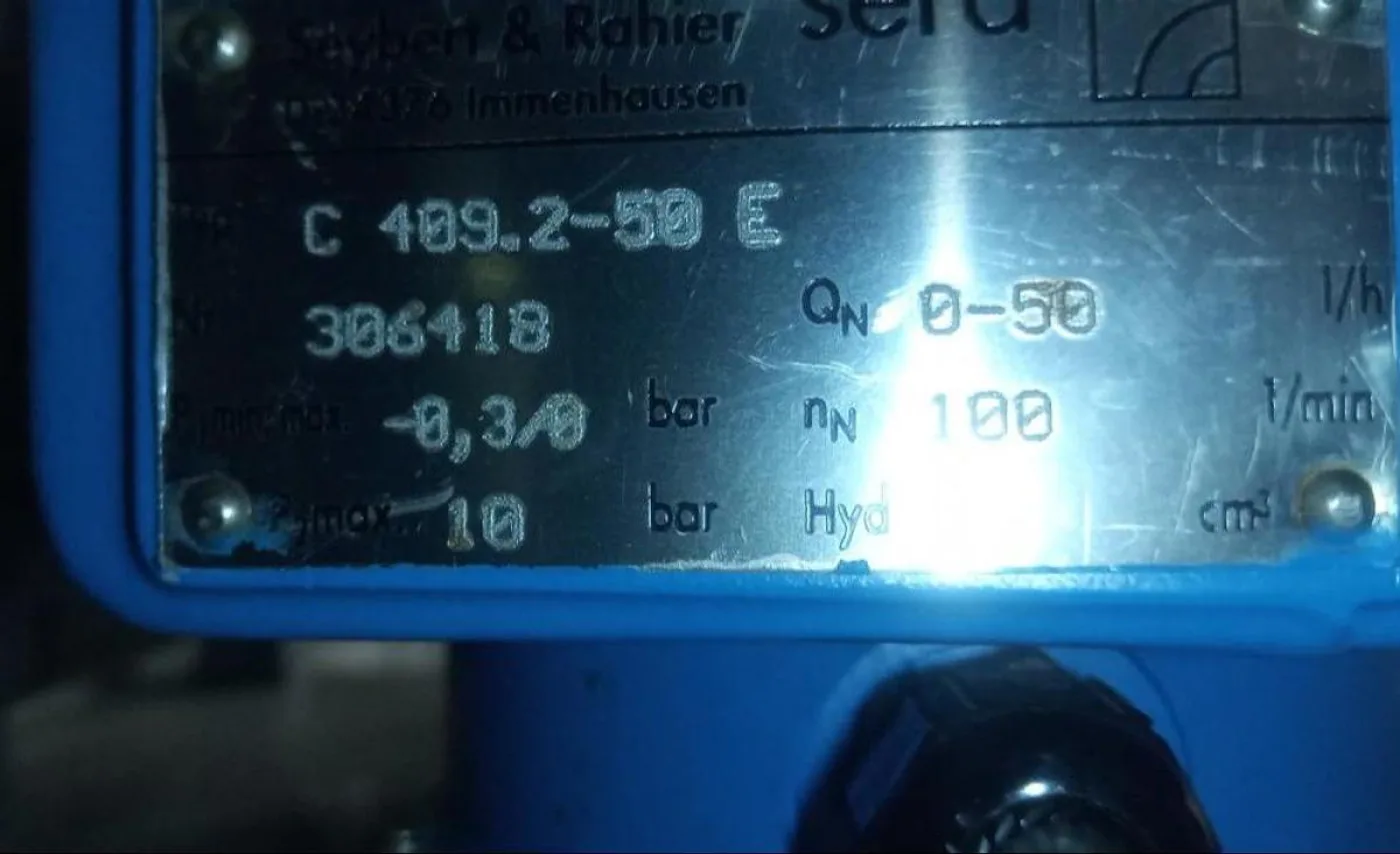 Sera Dosier Membranpumpeneinheit C409.2-50E - 8