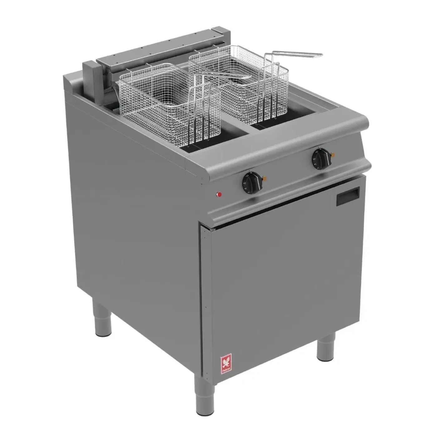 Falcon Dominator Twin Tank Free Standing Electric Fryer E3865 - islandcatering - 1