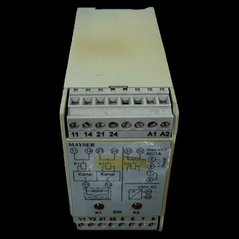 Mayser SG-EFS 134 ZK2/1 L20ms Sicherheitsschaltgerät Sicherheitsrelais