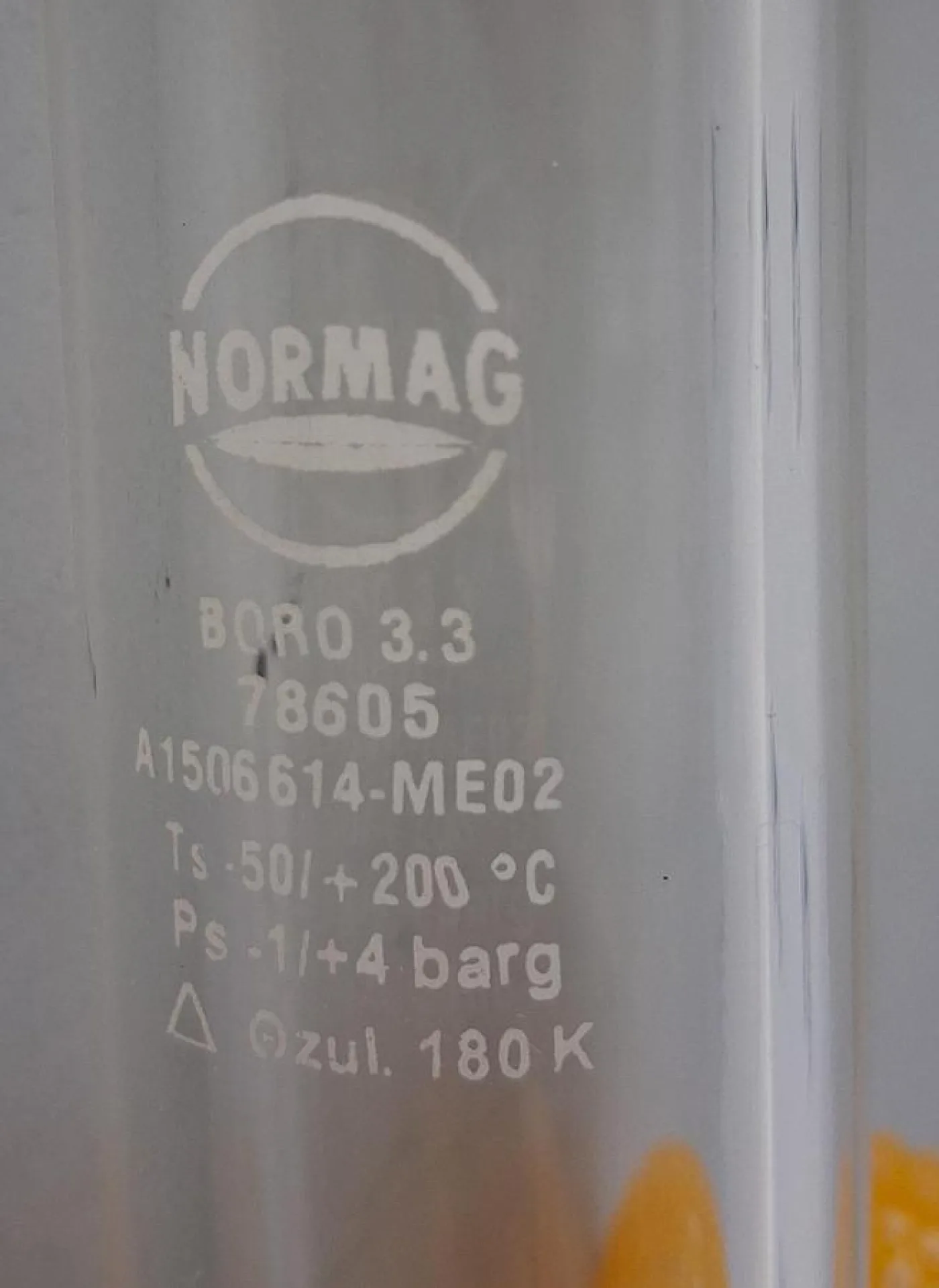 Normag 2-stufige Verteilerrechen aus Borosilikatglas 3.3 - 4
