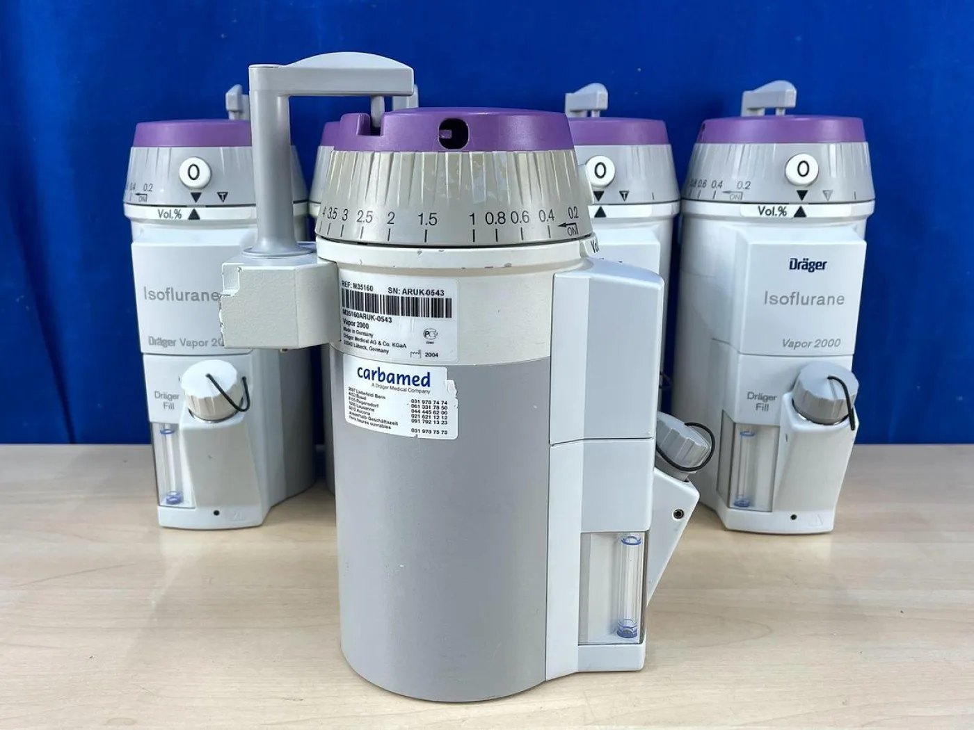 Dräger Vapor 2000 Isoflurane REF: M35160 - 3