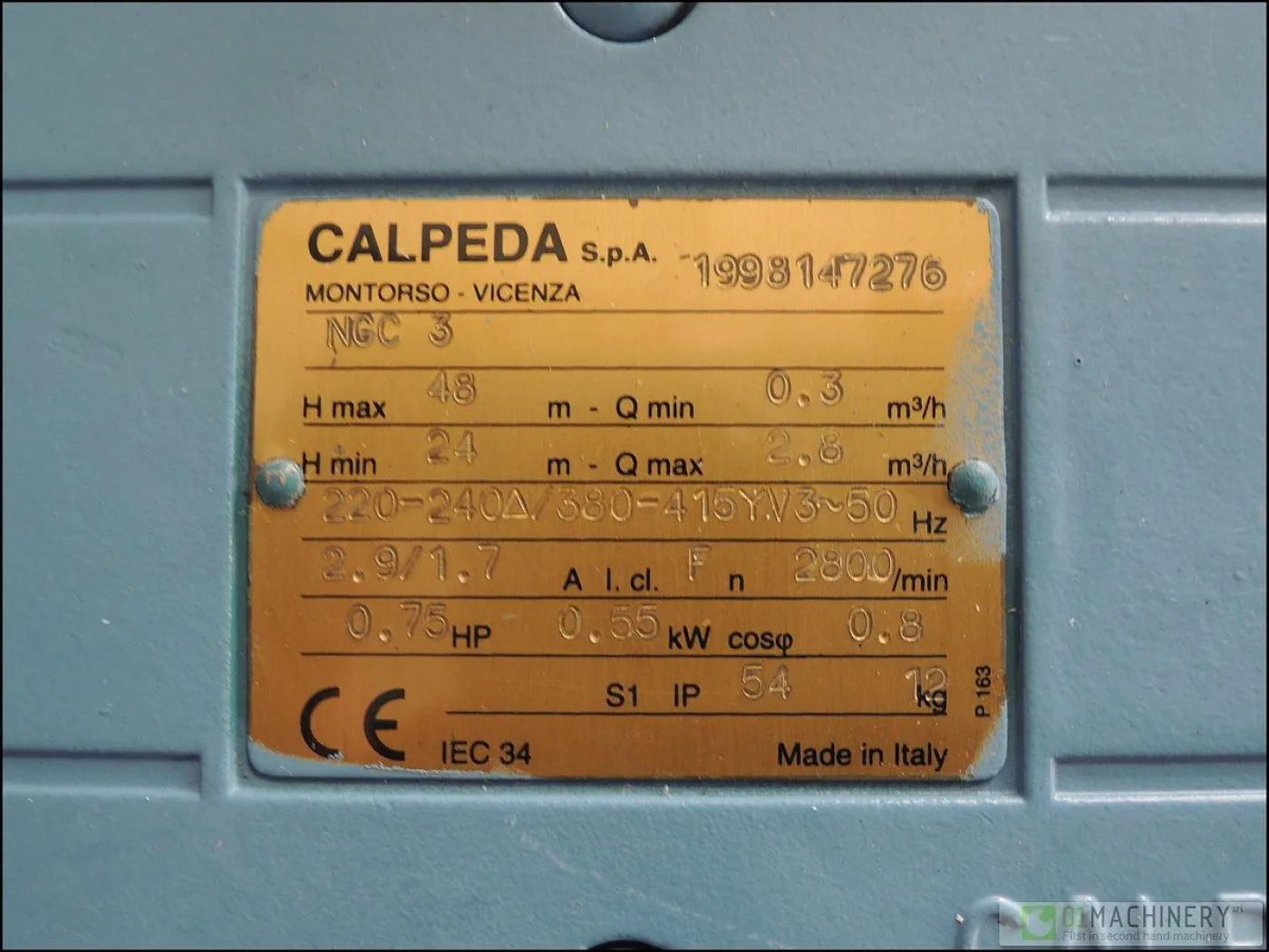 1994 CALPEDA NGC3 AE0066 - 2