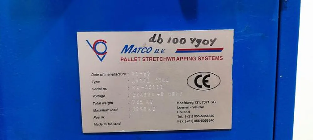 1999 Matco A618Z PREA