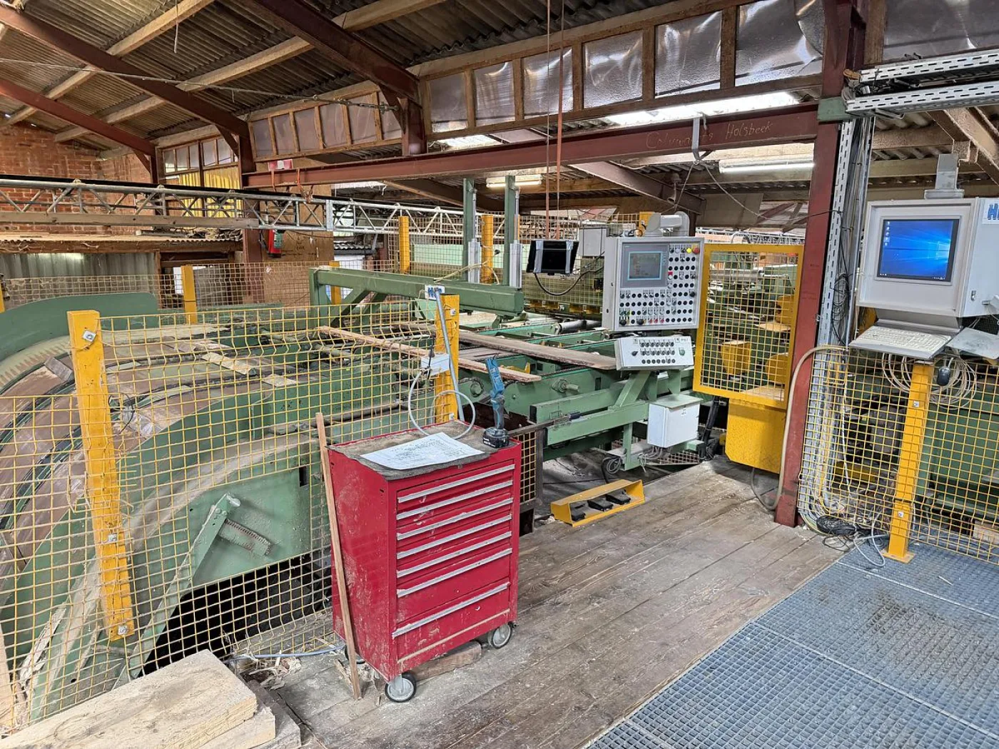 HIT edging line + BONGIANNI multi-ripsaw - 3