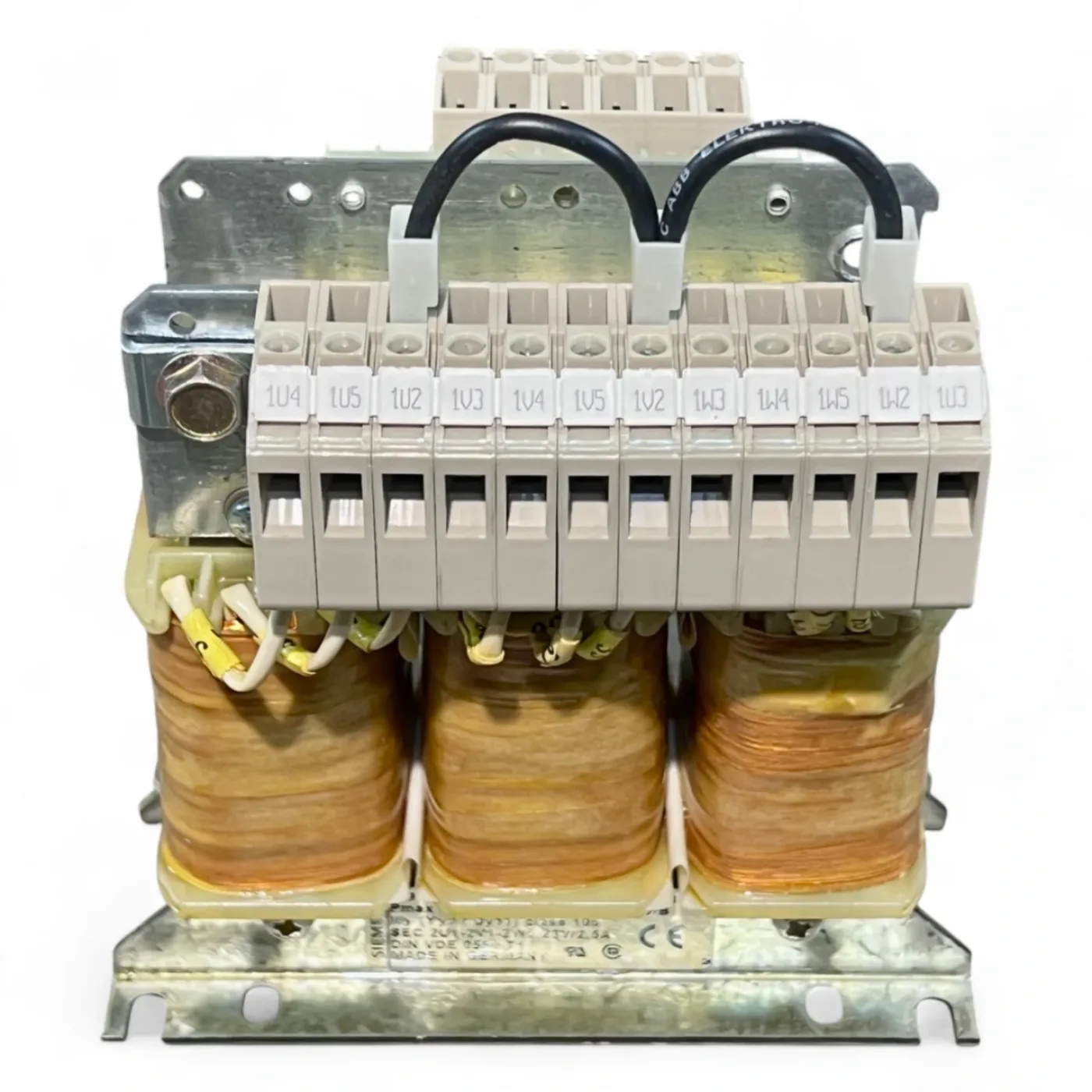 Siemens Dreiphasen-Steuertransformator 24 V DC / 20 A T50/B Art.-Nr. 4AV3295-7AA00 Power Supply - 4