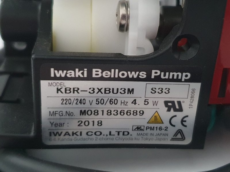 Iwaki Balgenpumpe KBR3XBU3M Nr. 10011343
