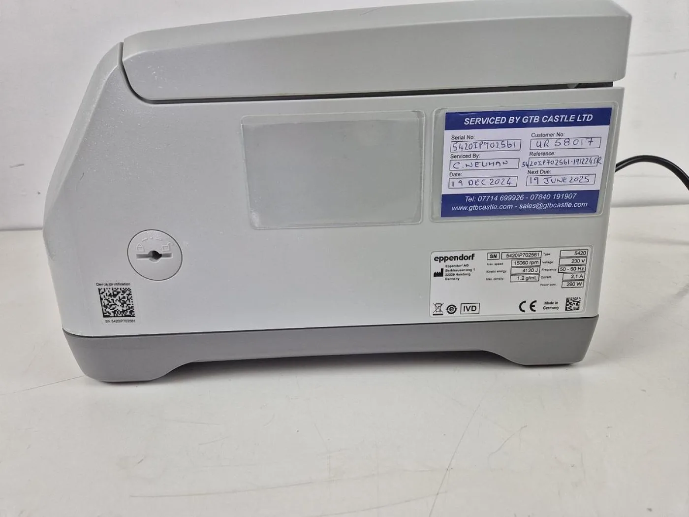 Eppendorf 5420 Centrifuge - 6