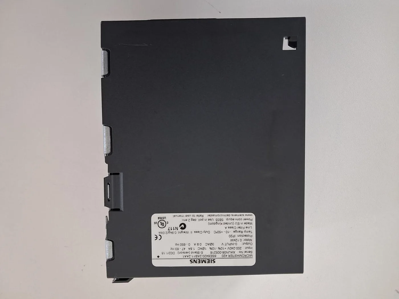 Siemens Micromaster 420 6SE6420-2AB11-2AA1 Frequenzumrichter - 7