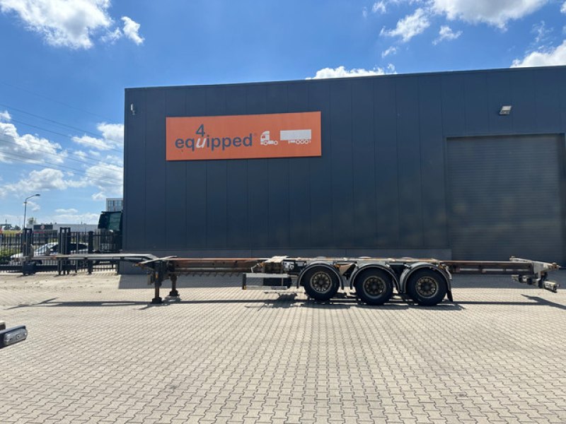 D-TEC FLEXITRAILER / 45FT HC MULTI / BPW + drumbrakes / liftaxle / NL / APK 09-2026
