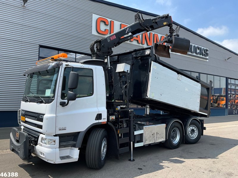 DAF FAN 75 CF 250 Hiab 14 Tonmeter laadkraan